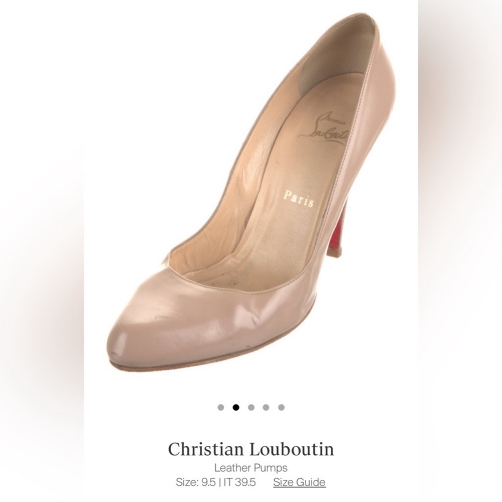 Christian Louboutin Leather Pumps